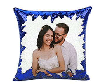 Magic Sequined Custom Gift Pillow Magic Sequined Custom Gift Pillow